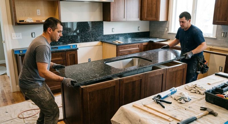 Custom Countertop Installation in Lake County, IL