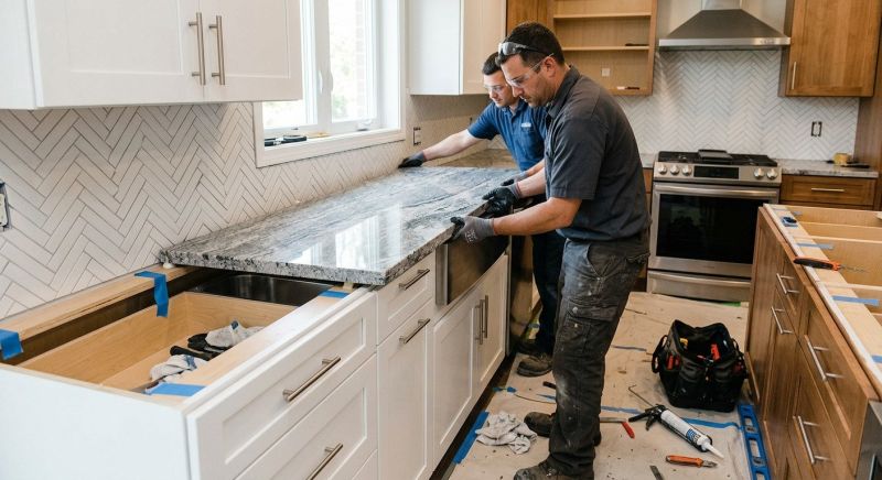 Kitchen Countertop Replacement in Lake County, IL