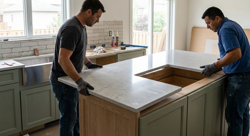 Quartz Countertop Installation in Roseville, CA