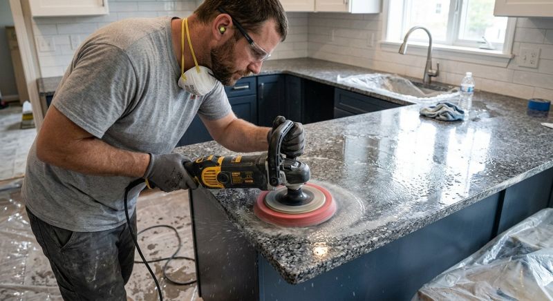 Countertop Polishing in Roseville, CA