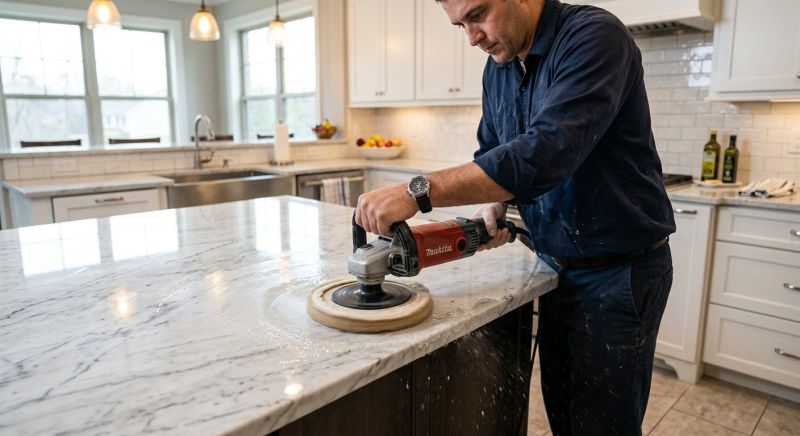 Countertop Polishing in Sacramento, CA