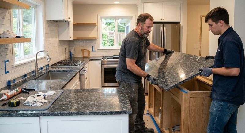Granite Countertop Installation in Sacramento, CA