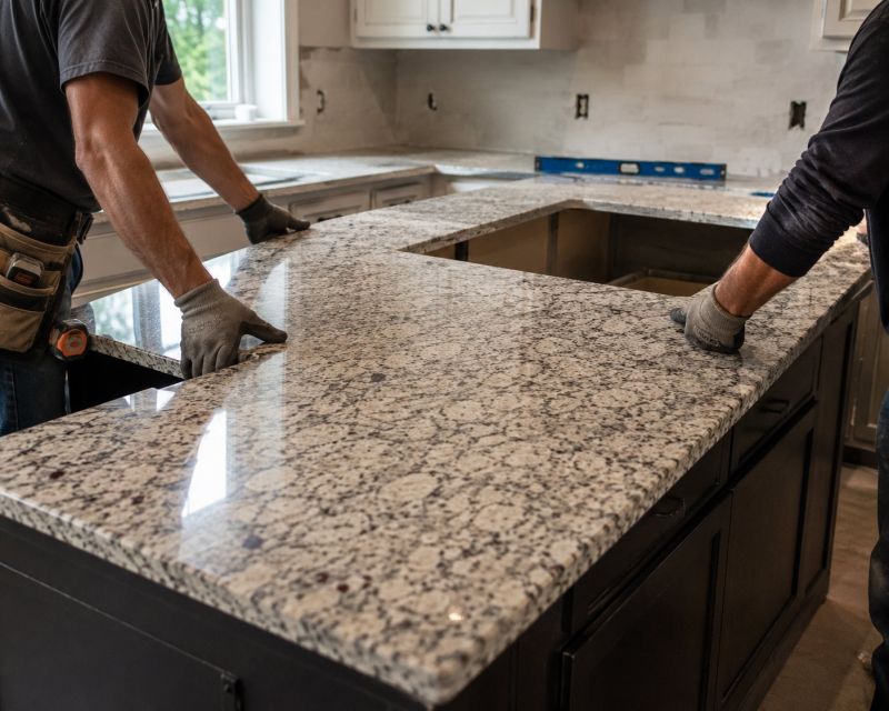 Granite Installation in Sacramento, CA