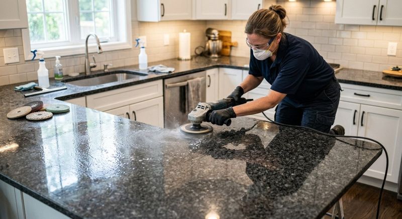 Granite Refinishing Service in Roseville, CA