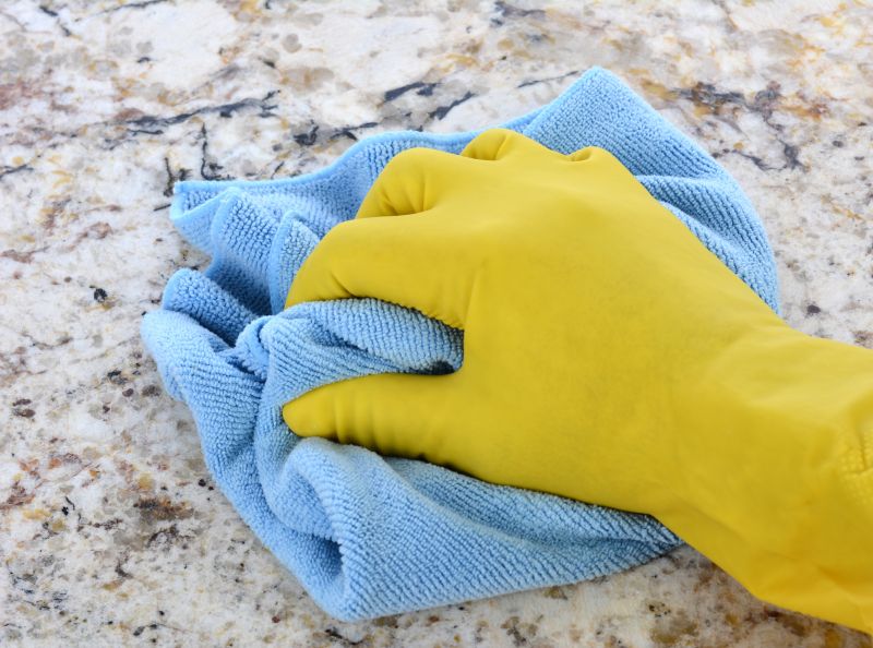 Cleaning marble countertops